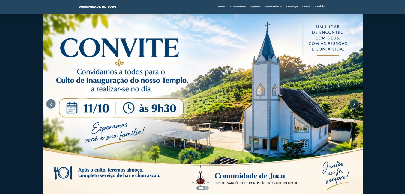 Site para Comunidades